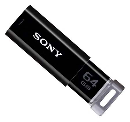 Sony показывает флешки Micro Vault P